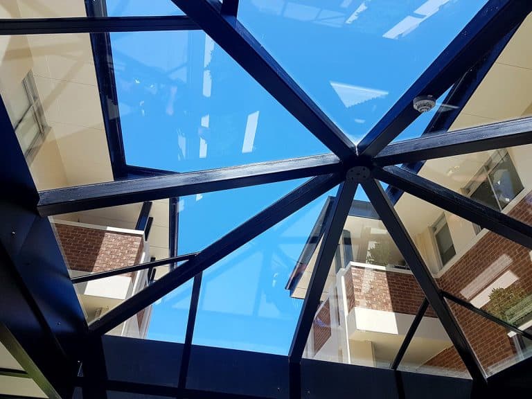 Commercial window cleaning Melbourne, building windows cleaned by BAM Window Cleaning (photo 10)