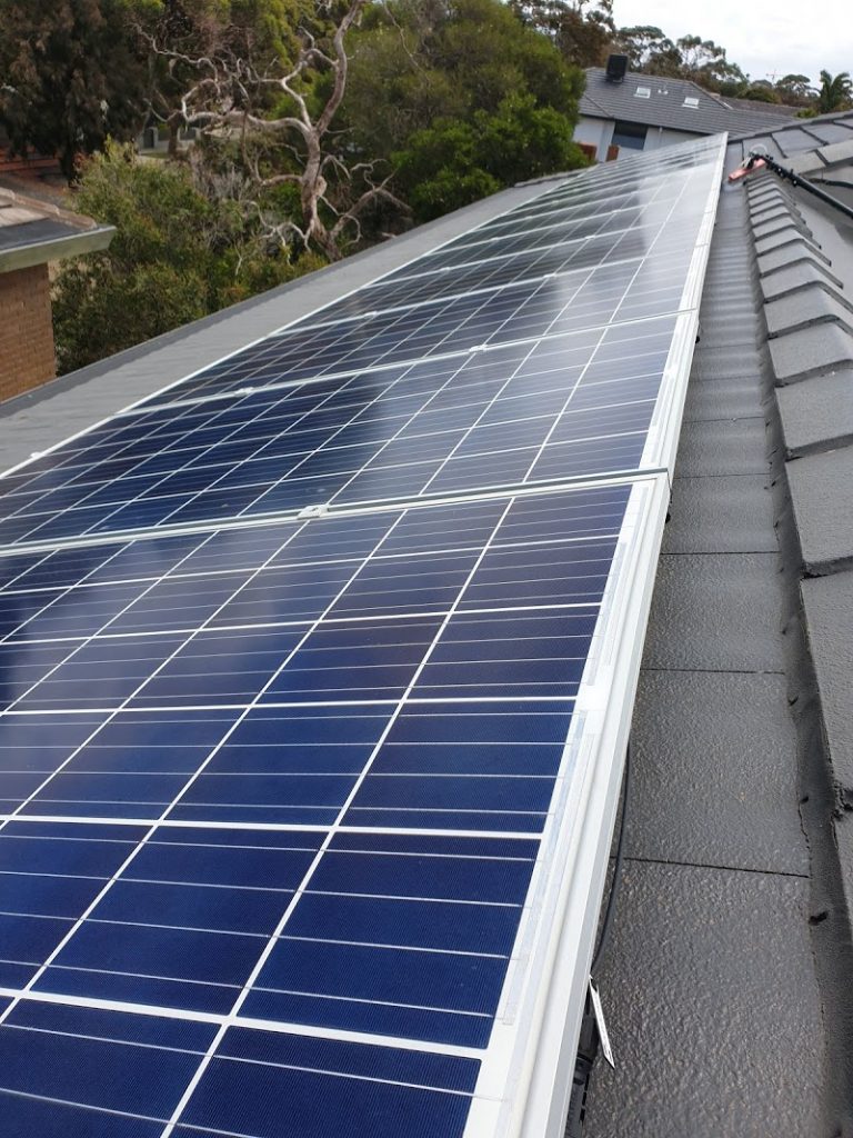 Solar panel cleaning Melbourne, recent work by BAM Window Cleaning (photo 3)