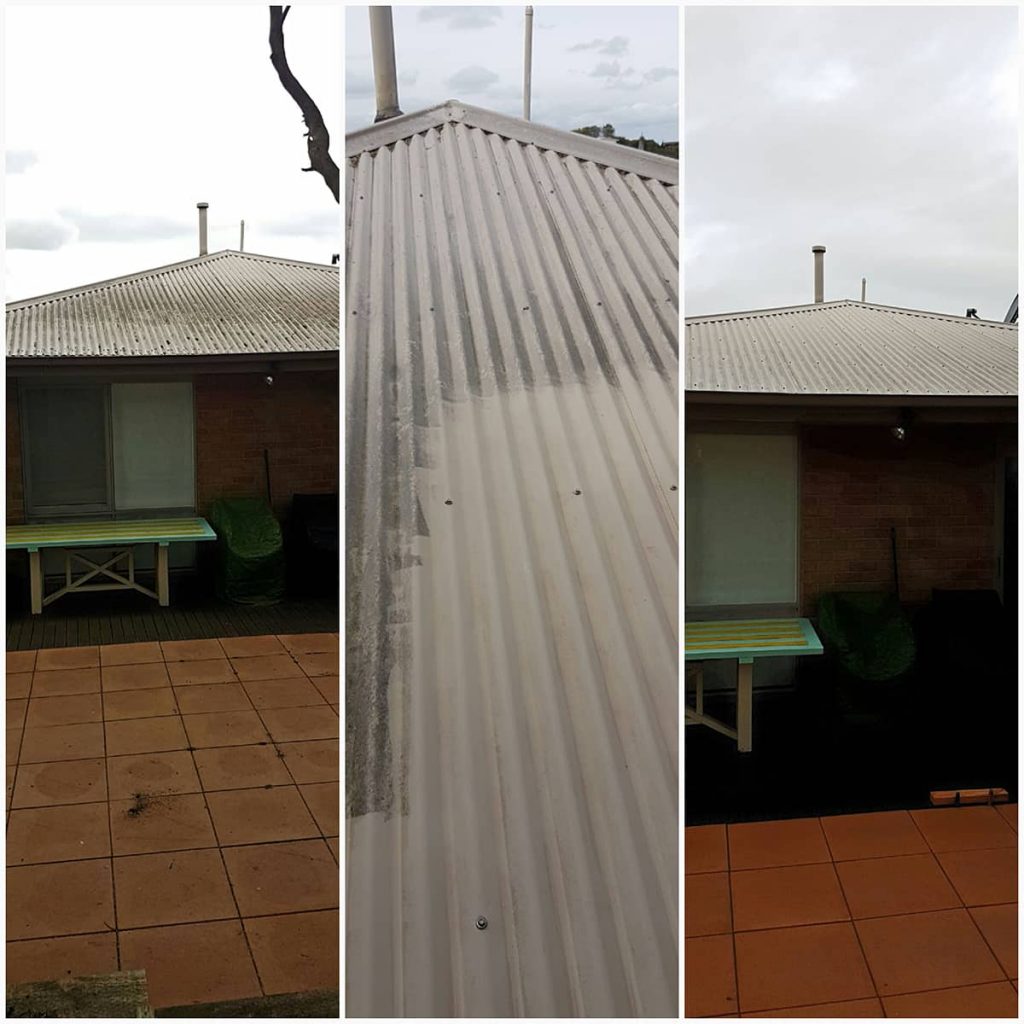 Pressure washing Melbourne, before and after surface cleaning by BAM Window Cleaning (photo 3)