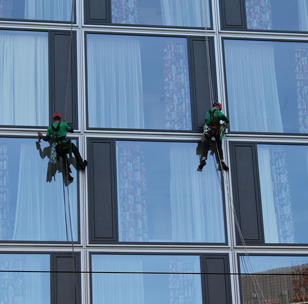 two building cleaner
