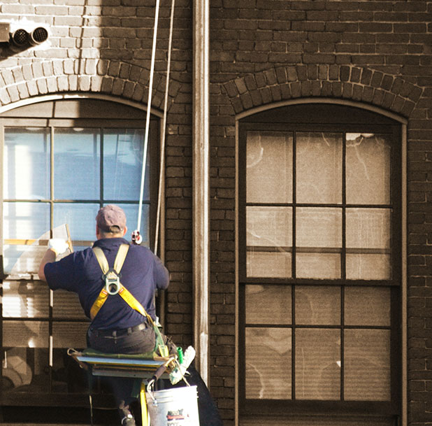 outside window cleaning